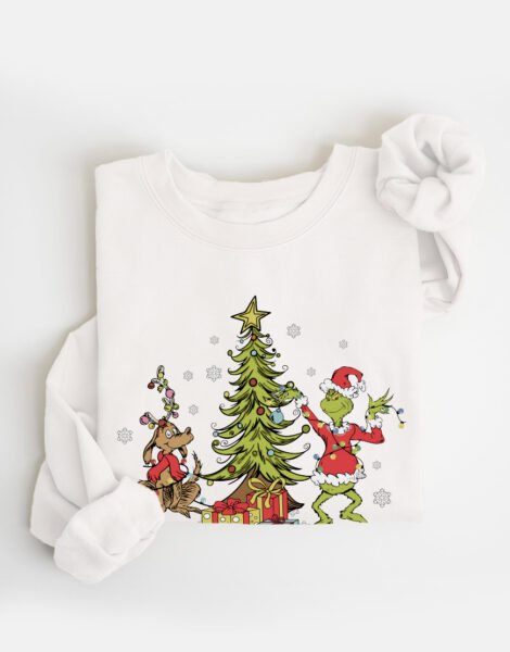 Grinch Christmas Sweatshirt